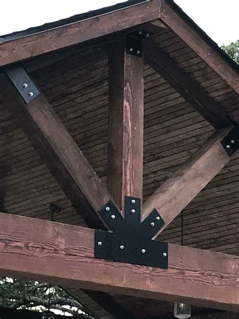 truss brackets metal|steel brackets for timber framing.